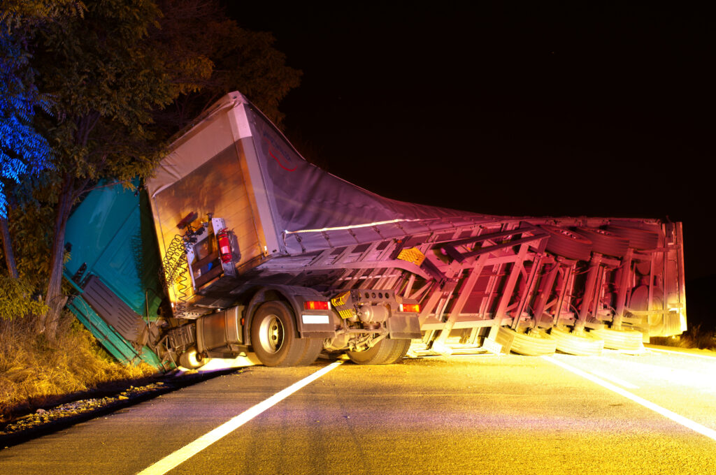 dangerous truck accident