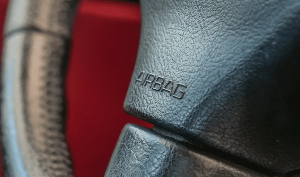 Undeployed airbag.